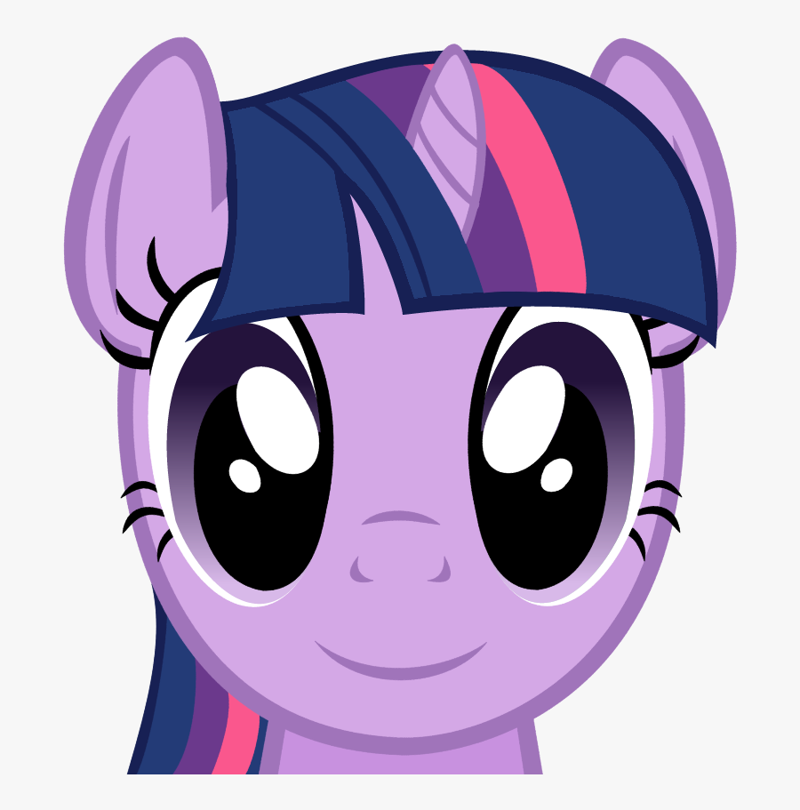 Twilight Sparkle Face By Maybyaghost - Draw Twilight Sparkle Face, Transparent Clipart