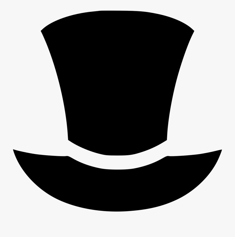 Hat Svg Gentleman - Emblem, Transparent Clipart