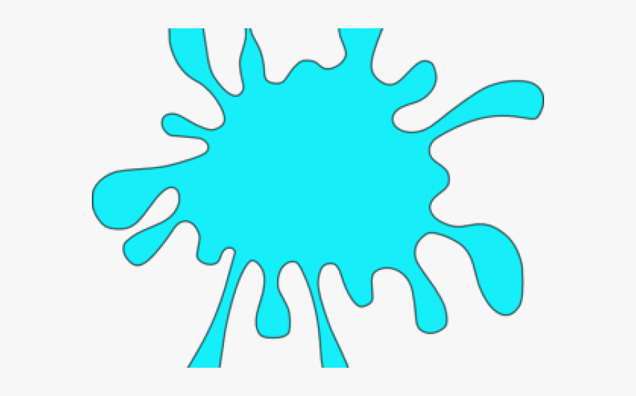 Orange Splatter Paint Png, Transparent Clipart