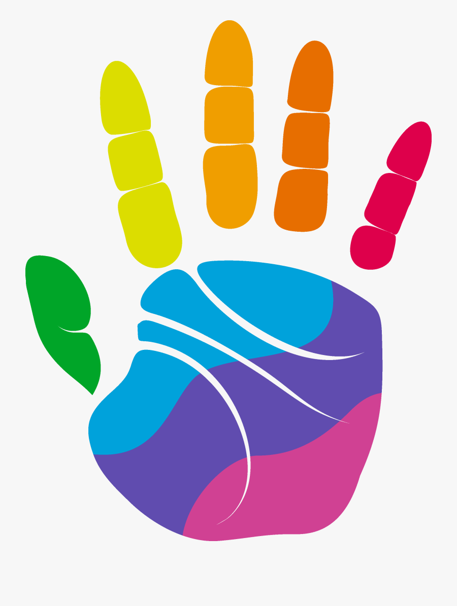 Colors Clipart Hand Palm - Art And Craft Png, Transparent Clipart