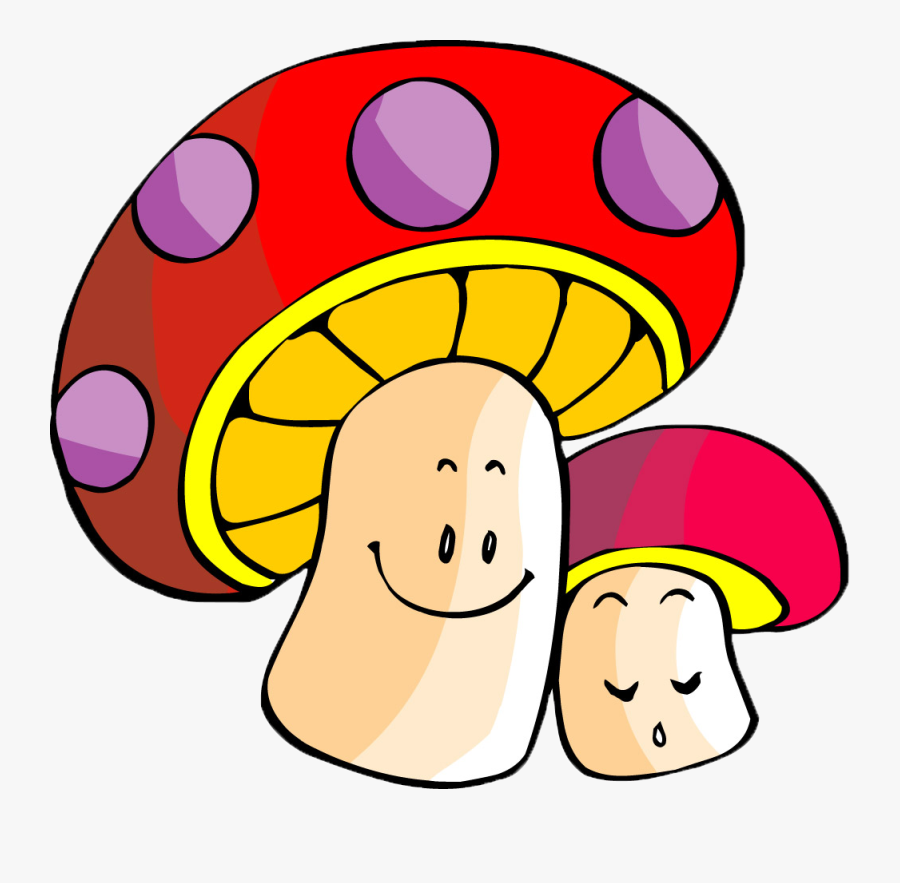 Famous Cartoon Color Crest - Imagenes De Hongo Y Frutas Animadas, Transparent Clipart
