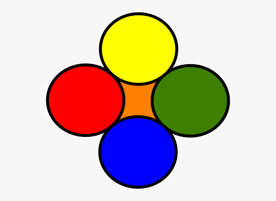 Circles Of Colors Svg Clip Arts - Circle, Transparent Clipart