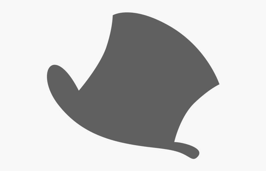 Hat Black And White Top Hat Clipart Black And White - Top Hat Silhouette Vector, Transparent Clipart