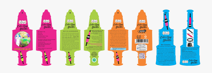 Color Day Shooter Shri Ganesha, Transparent Clipart