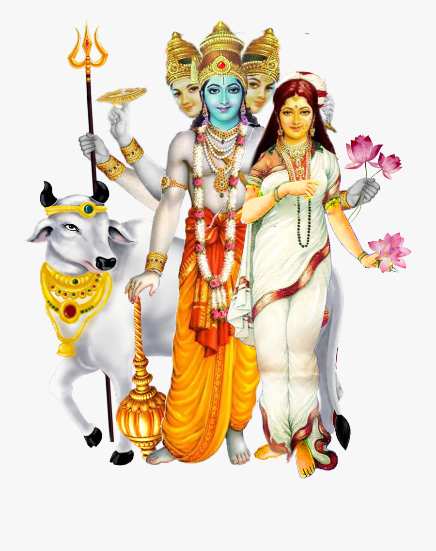 Dattatreya And Anagha Lakshmi, Transparent Clipart