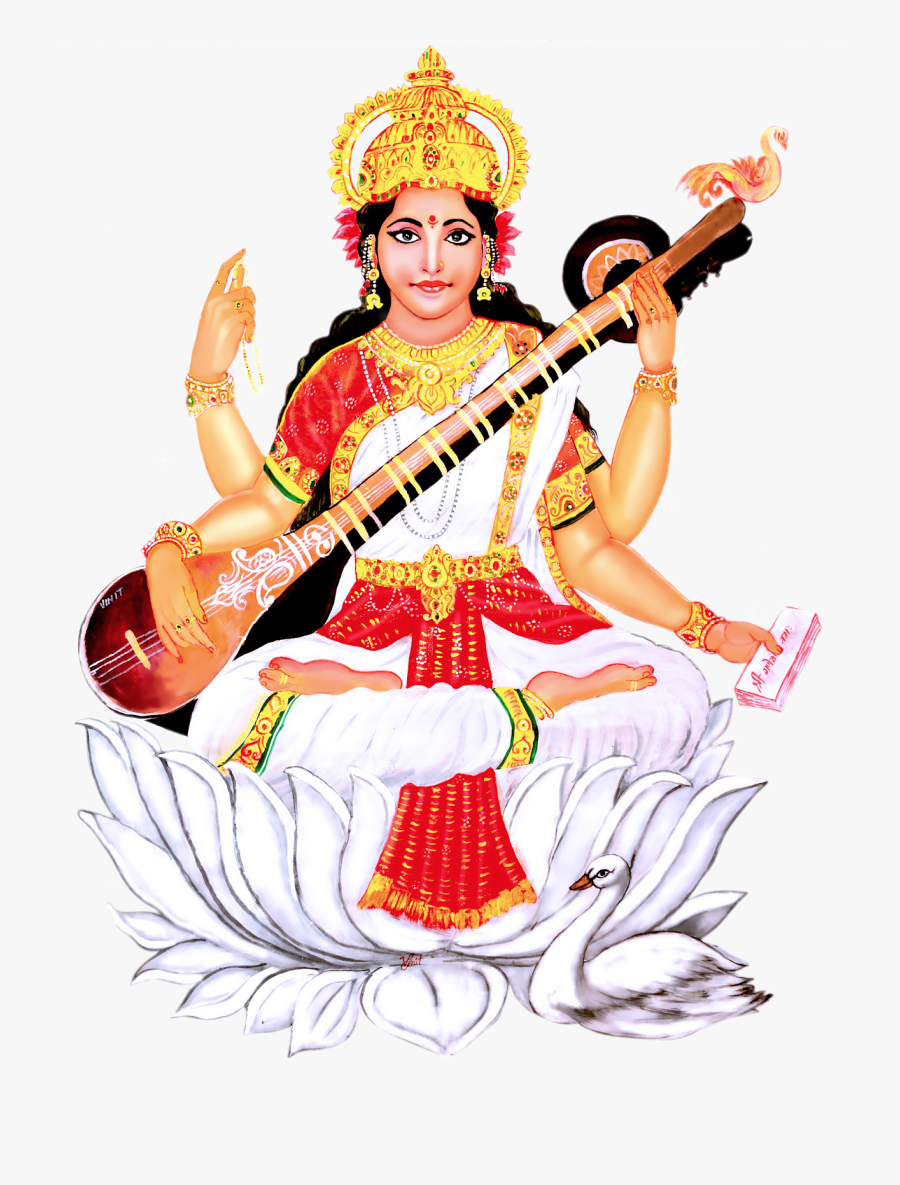 Saraswati Png Transparent Images, Transparent Clipart