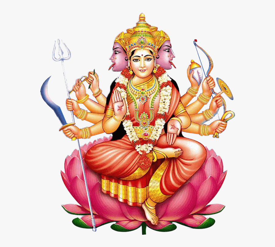 Lord Gayatri Devi Png, Transparent Clipart