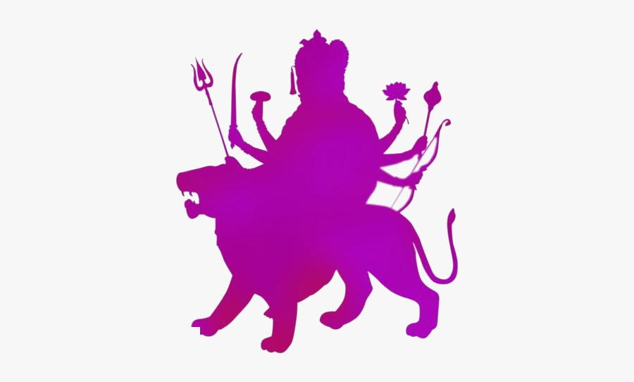 Goddess Png Transparent Images - Durga Maa Png Hd, Transparent Clipart