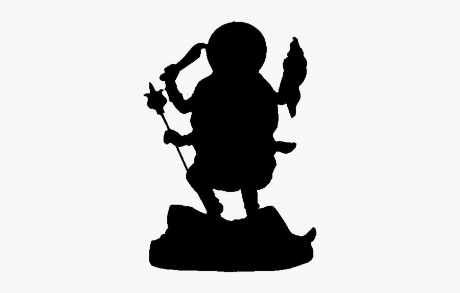 Kali Statue Png Image Clipart - Silhouette, Transparent Clipart