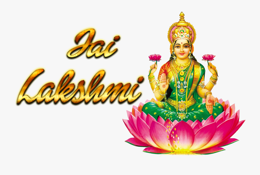 Laxmi Mata Png - Lord Lakshmi Devi Png, Transparent Clipart