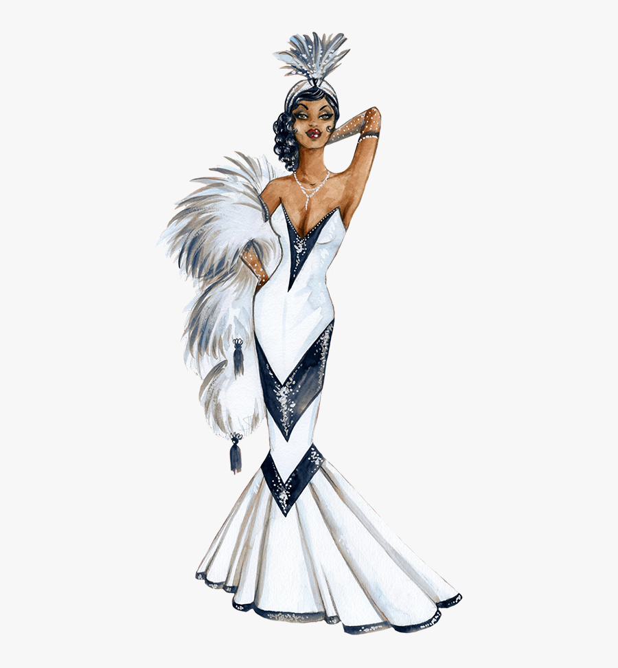 1950th Diva Clipart - Retro Clipart Transparent Background, Transparent Clipart