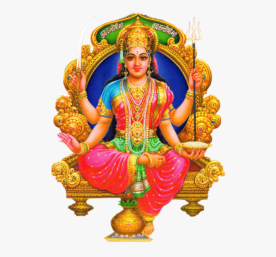 Mata Ji Png - Santoshi Mata Png, Transparent Clipart