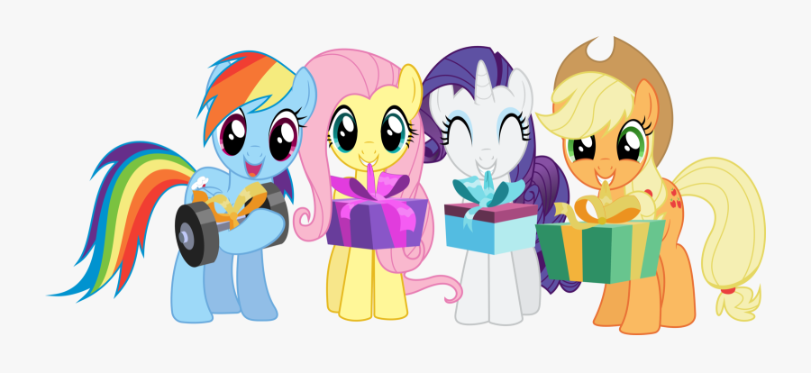 Happy Birthday By Tgolyi On My Little Pony Party - My Little Pony Birthday Png, Transparent Clipart