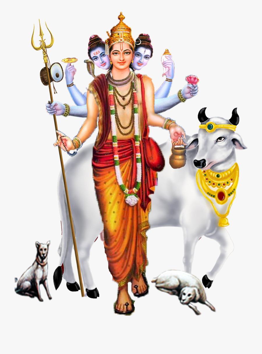 Lord Dattatreya Png, Transparent Clipart