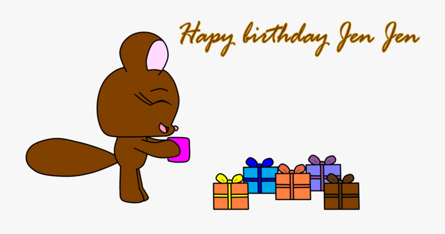 Happy Birthday Jen Clipart 5 By Craig - Happy, Transparent Clipart