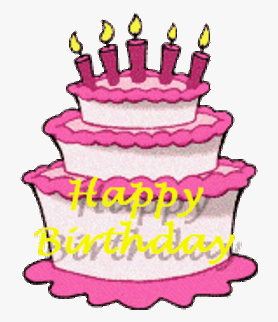 Animation Of Birthday Cake Gallery - Animated Cakes For Birthday, Transparent Clipart