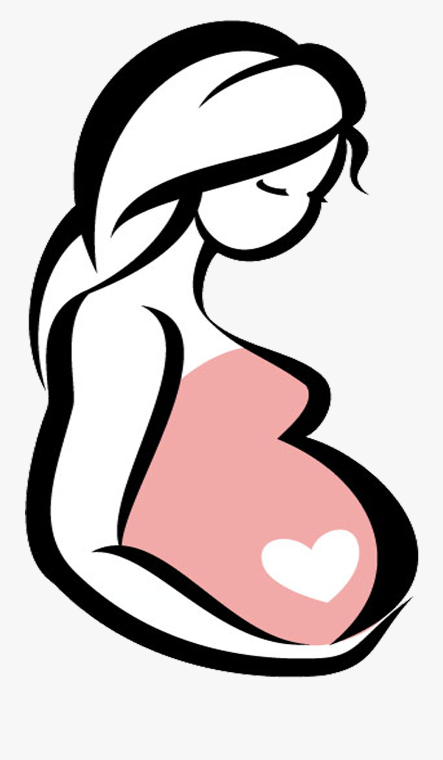 Childbirth Infant Woman Surgery Hand Painted Pregnant - Anti-abortion Movements, Transparent Clipart