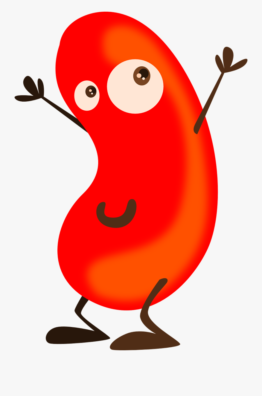 Clip Art Kidney Beans Clip Art - Bean Clip Art, Transparent Clipart