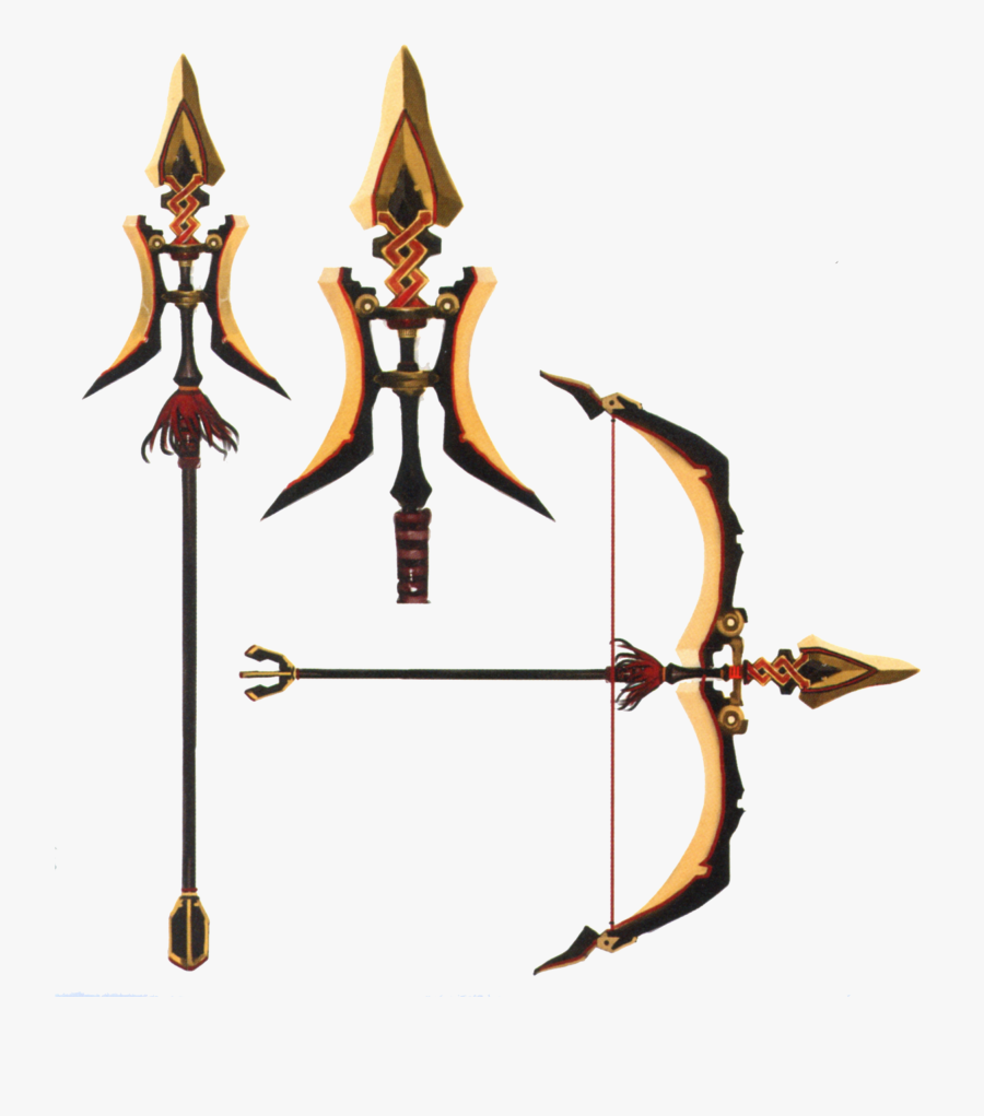 Fate Apocrypha Chiron Bow, Transparent Clipart