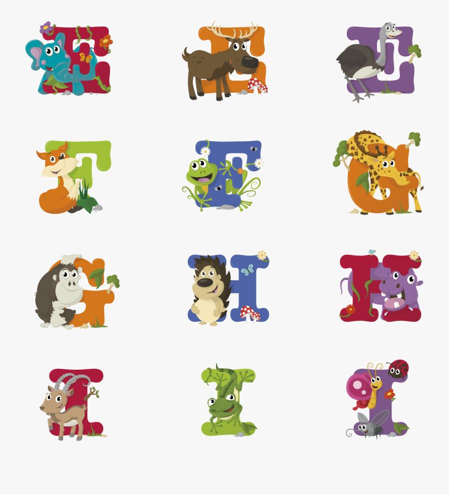 Bilmaw - Animal Alphabet Png, Transparent Clipart