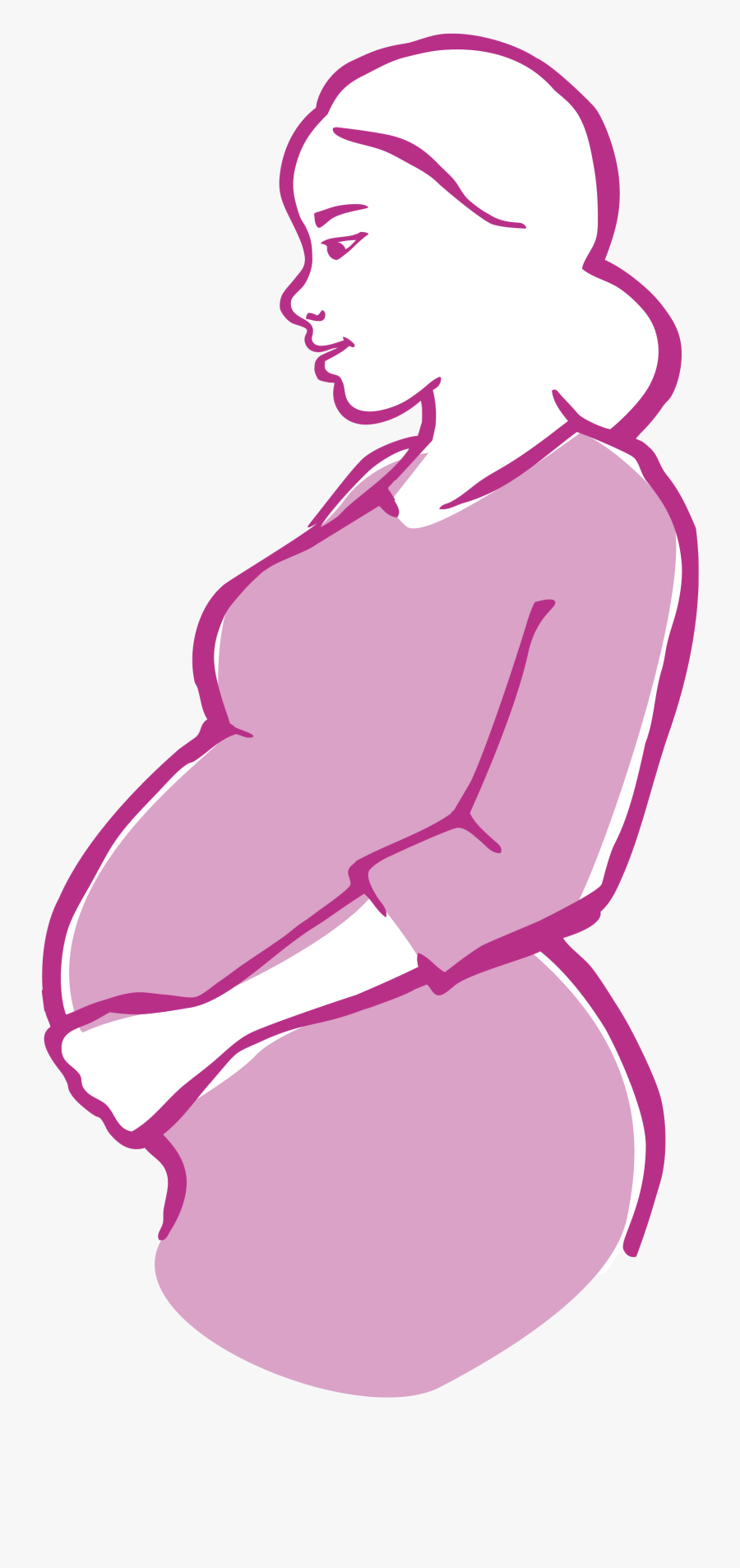Clip Art Pregnant Woman Clip Art - Pregnant Women Clip Art, Transparent Clipart