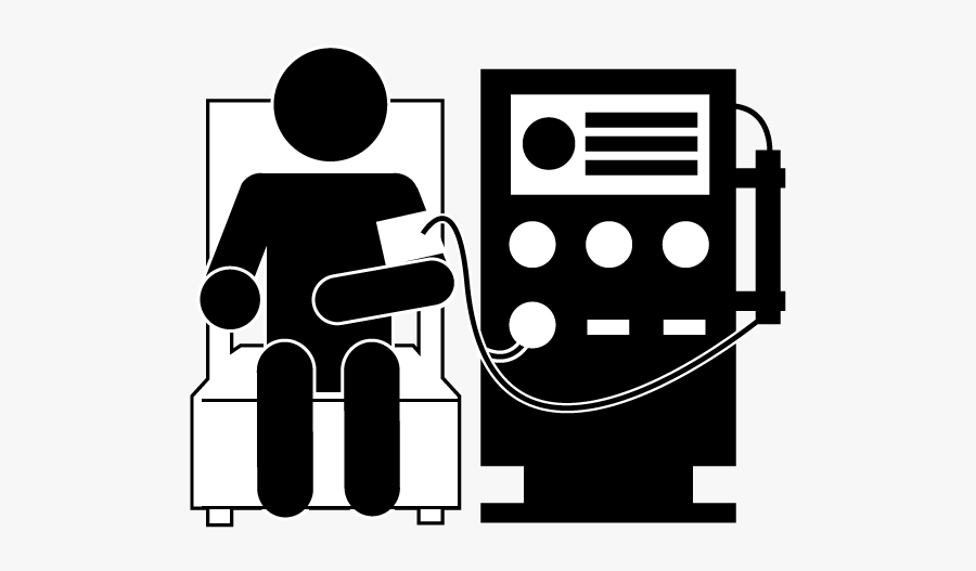 Kidney Clipart Blue - Transparent Dialysis Clipart, Transparent Clipart
