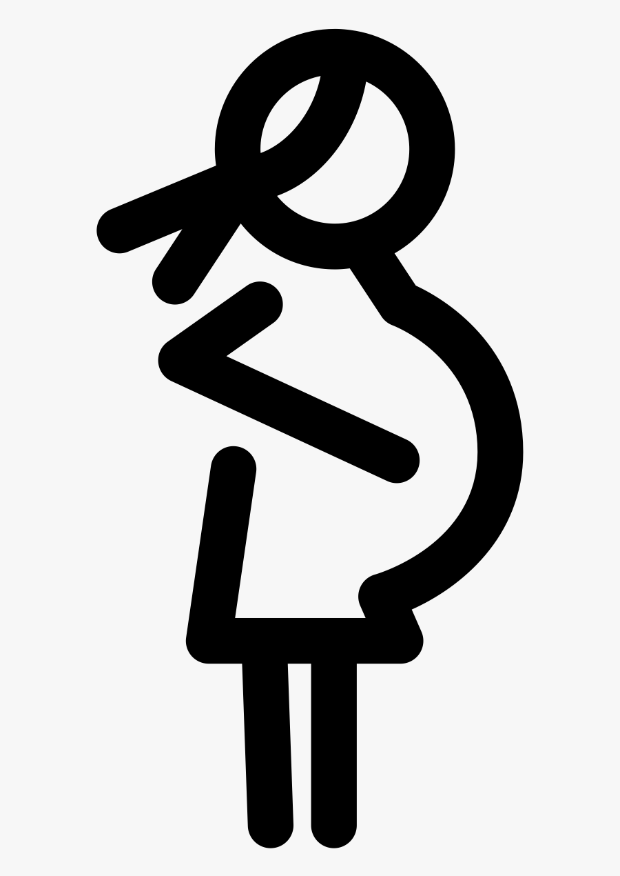 Transparent Pregnant Clipart - Traffic Sign, Transparent Clipart