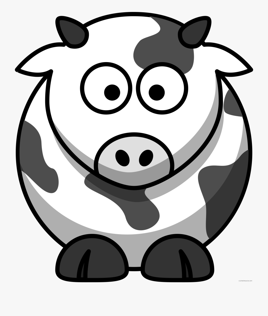 Transparent Beef Clipart - Cartoon Cow Clipart, Transparent Clipart