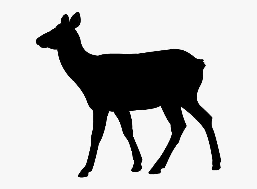 Cattle Silhouette Clip Art At Getdrawings - Cow Elk Clip Art, Transparent Clipart