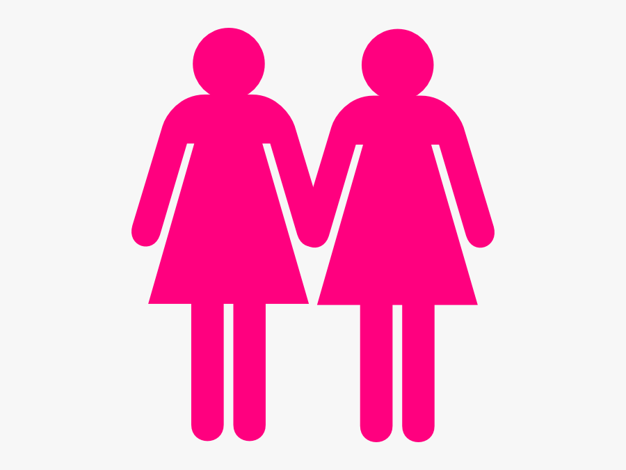 Male And Female Toilet Signs Clipart , Png Download - Woman Stick Figure Clipart, Transparent Clipart