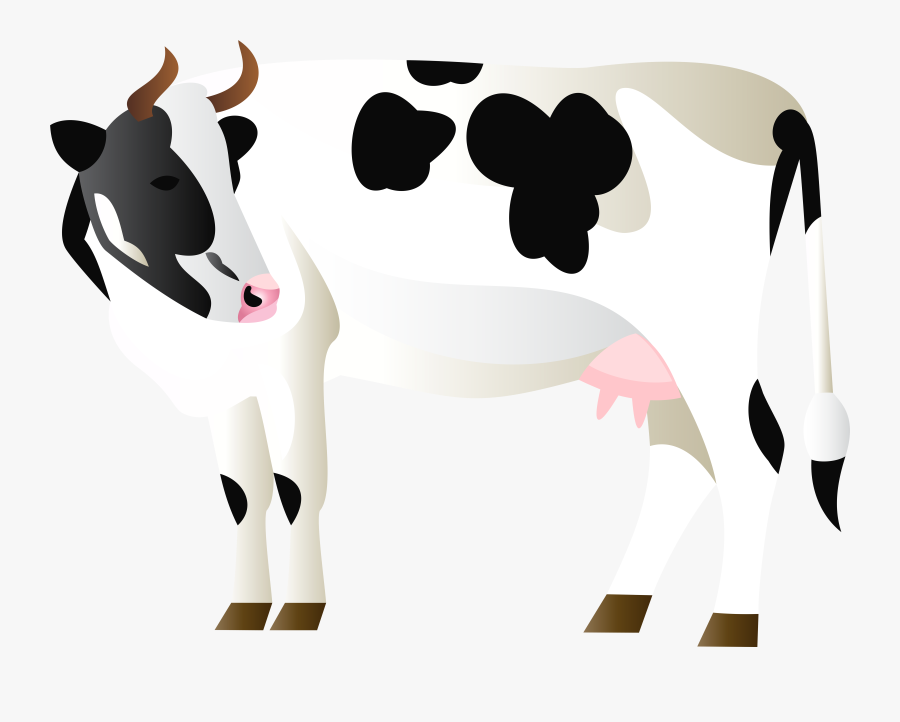 Cow Png Transparent Clip Art Image, Transparent Clipart