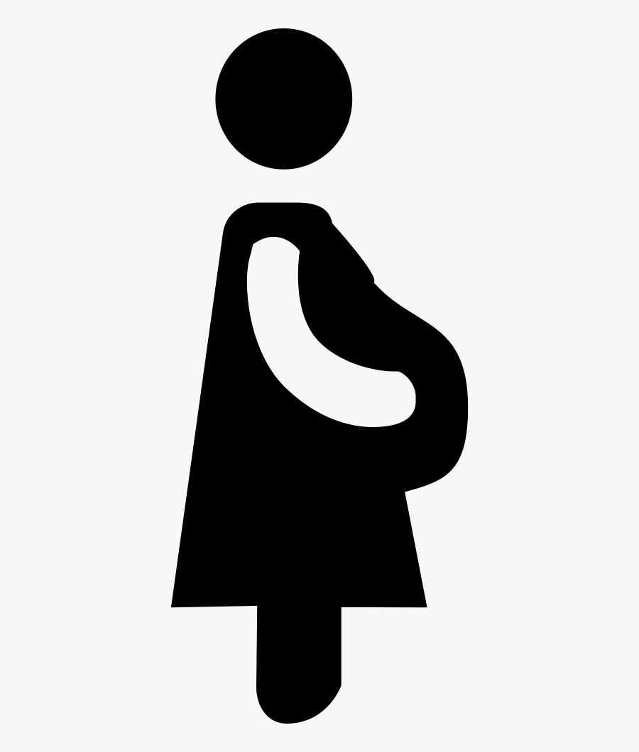 Transparent Pregnant Women Png - Pregnant Woman Icon Png, Transparent Clipart