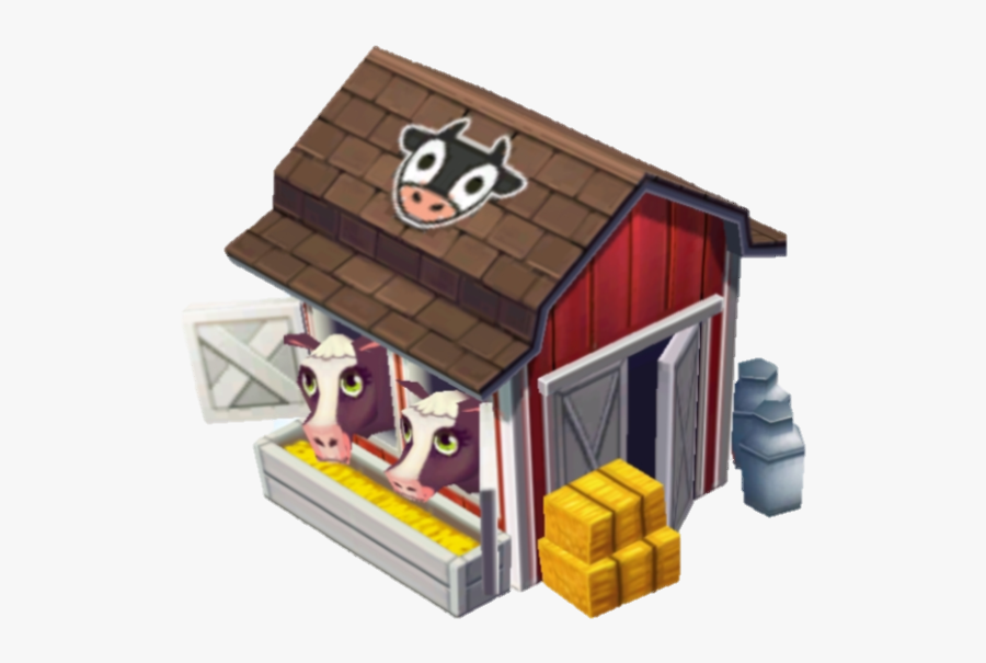 Food Street Wiki - Cartoon Picture Of Cow Shed, Transparent Clipart