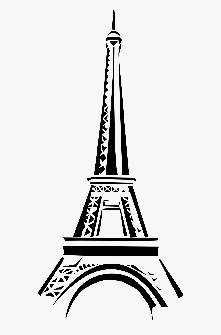 France, Comic, Football, Eiffel Tower - Tour Eiffel Logo Png, Transparent Clipart