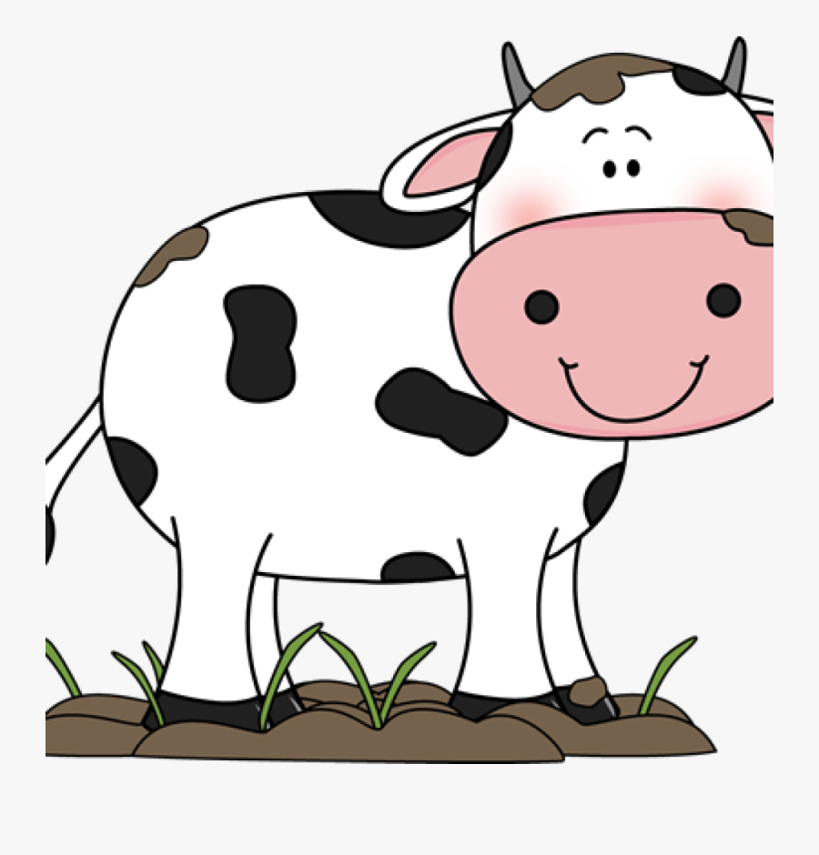 Free Cow Clipart Cute Cow Free Clipart Free Clipart - Cow Clip Art Black And White, Transparent Clipart