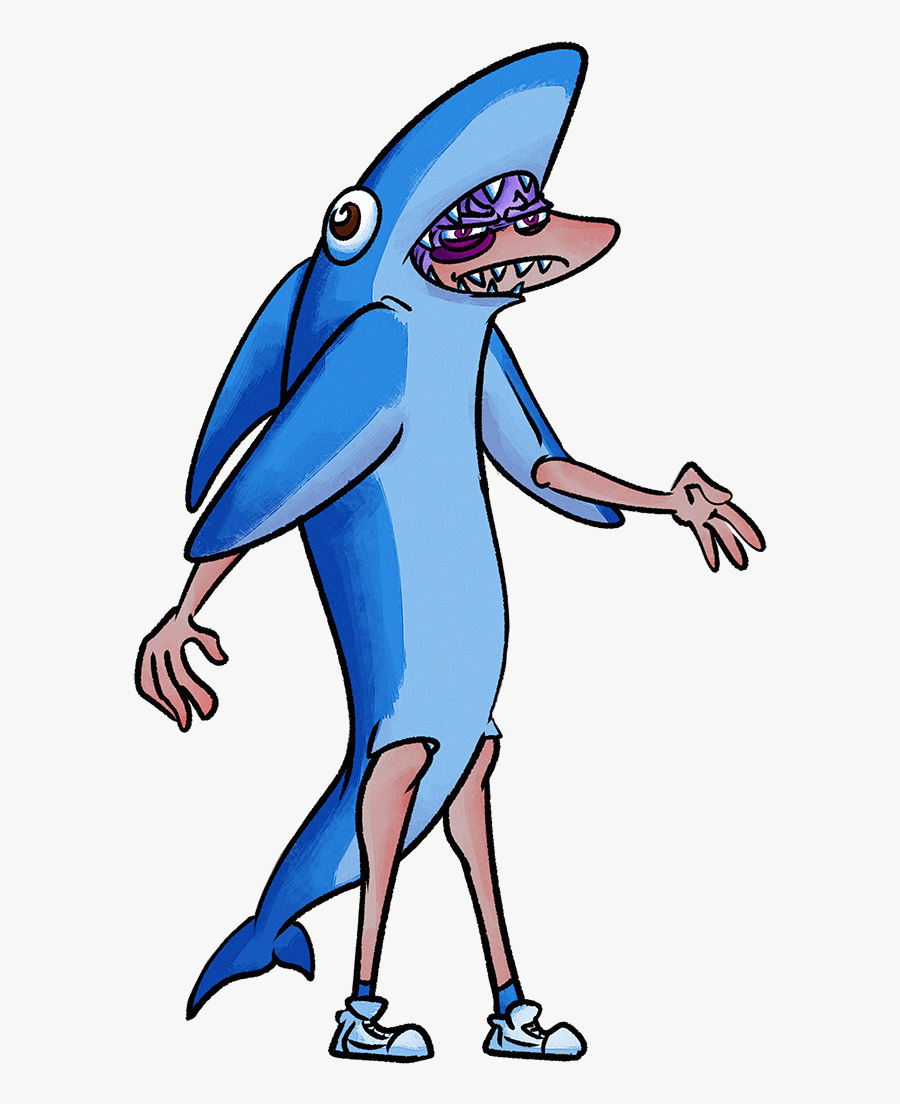 Clipart Clothes Seasonal - Shark Costume Clipart, Transparent Clipart