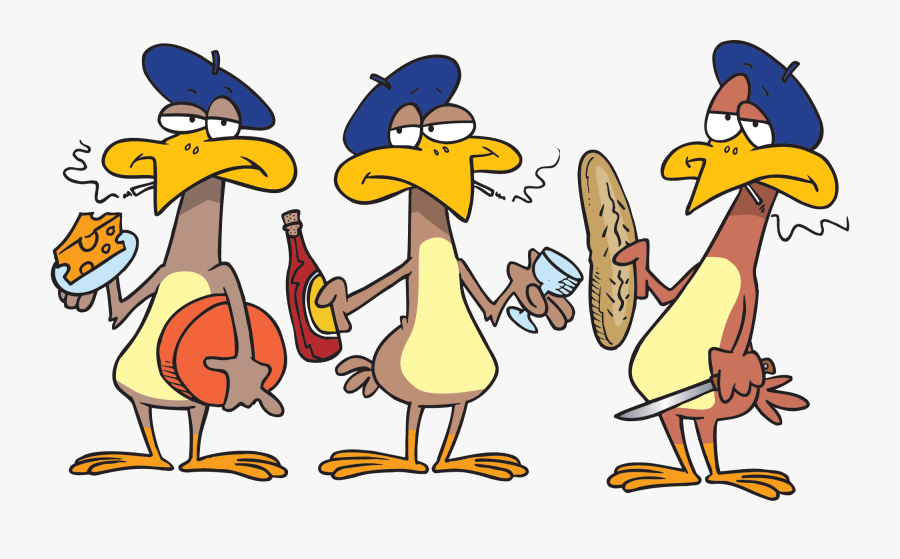 French Hens Google - Three French Hens Cartoon, Transparent Clipart