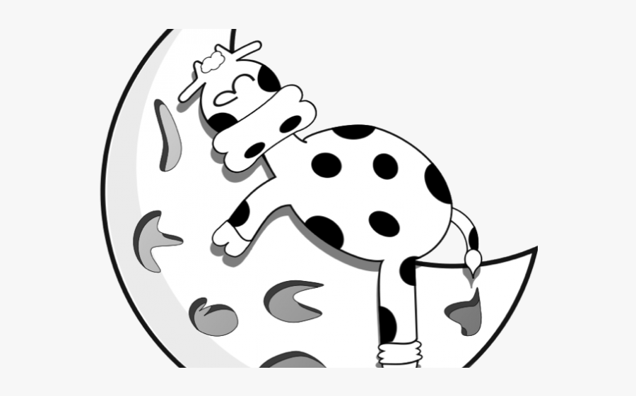 La Vaca Y La Luna, Transparent Clipart