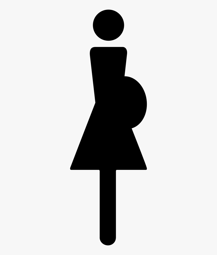 Pregnant Woman Silhouette Png , Transparent Cartoons, Transparent Clipart