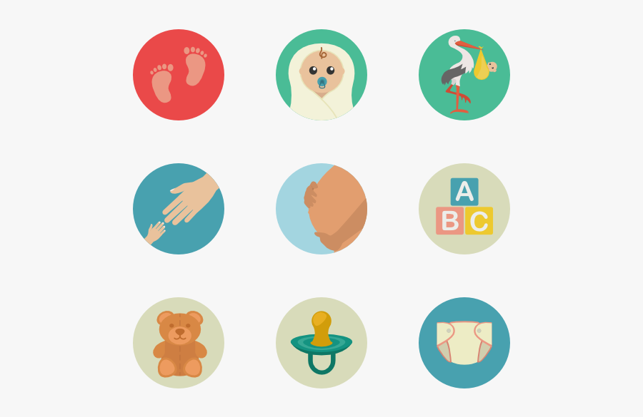 Clip Art Pregnancy Vector - Pregnancy Icons, Transparent Clipart