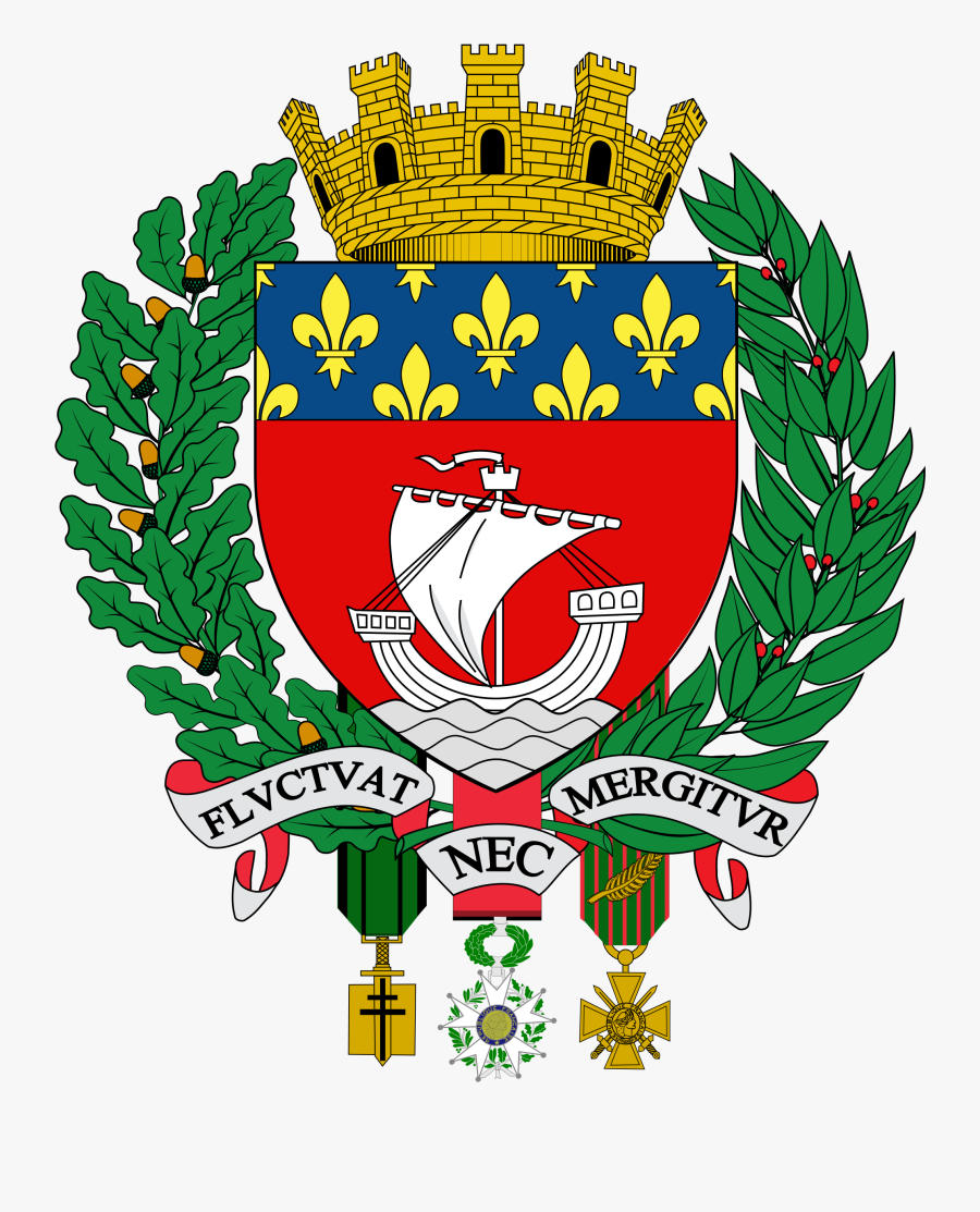 City Of Dry Goods - Paris France Coat Of Arms, Transparent Clipart