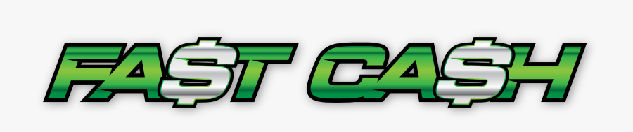 Fast Cash Express Tax Place - Fast Cash Loans Logo, Transparent Clipart