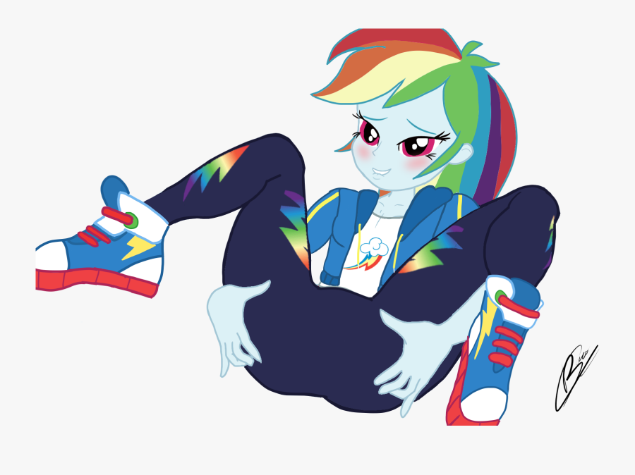Converse Clipart Clothes Shoe Equestria Girls Rainbow Dash Booty