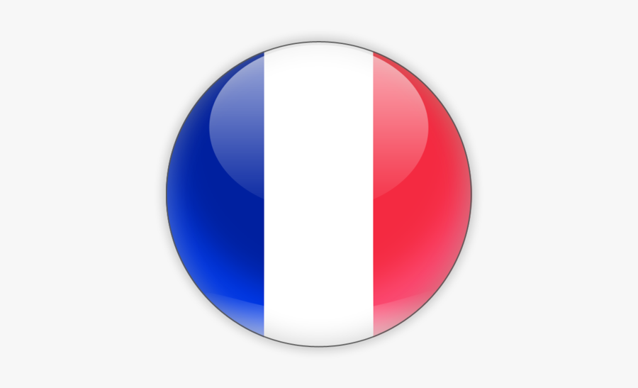 Png Best French Flag Clipart - France Flag Round Transparent, Transparent Clipart