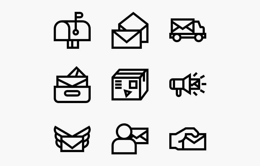 Cute Money And Tax Vector Clipart Free - Mailbox Vector, Transparent Clipart