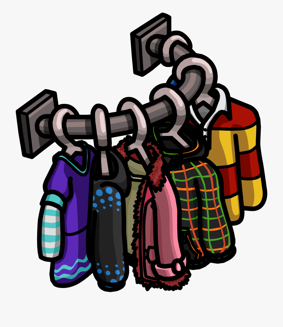 Image Clothes Shop Shirts - Clothes Rack Clipart Transparent Background, Transparent Clipart