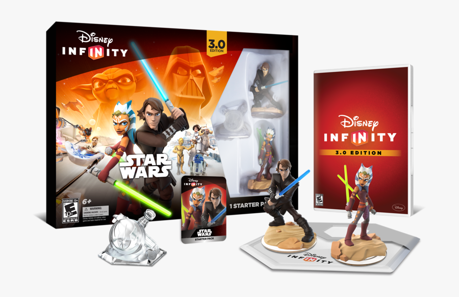 Star Wars Clipart Mickey - Disney Infinity 3.0 Box, Transparent Clipart