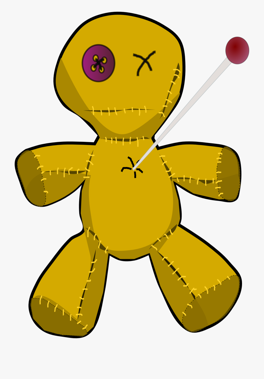 Free Voodoo Doll Clip Art - Voodoo Doll Logo Png, Transparent Clipart