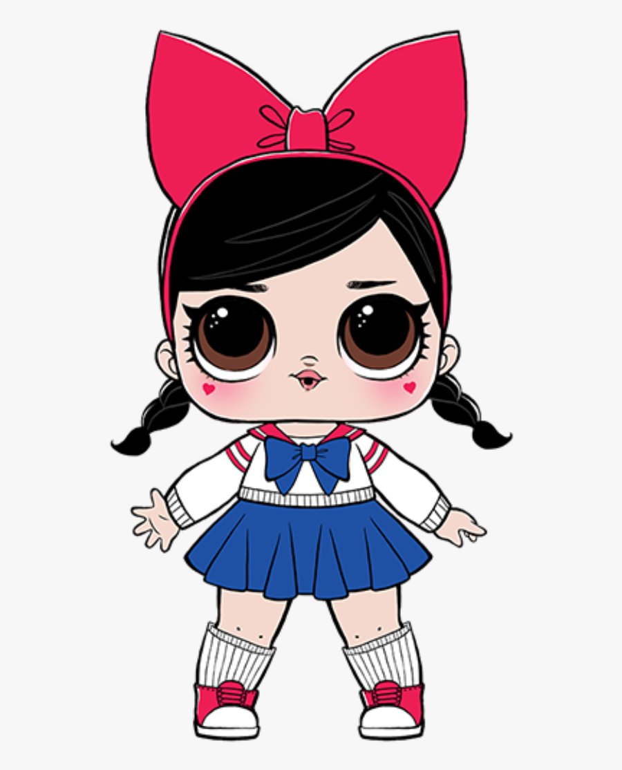 Collectible Dolls With Mix And Match Accessories - Lol Doll Svg Files, Transparent Clipart