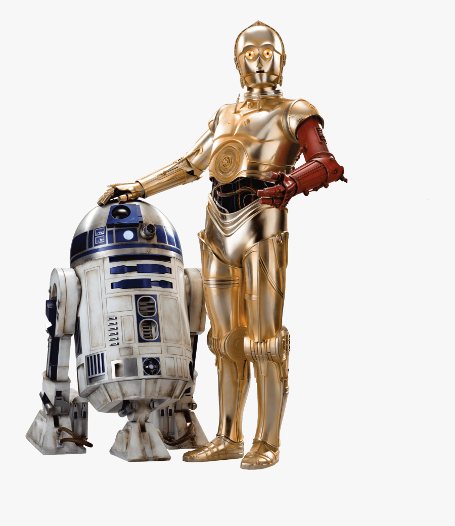 Star Wars Png Starwars Png - R2d2 And C3po The Force Awakens, Transparent Clipart